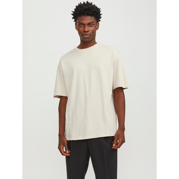 Béžové pánske tričko Jack & Jones Bradley 66803476