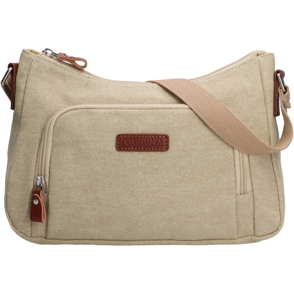 Dámska crosbody kabelka Katana Luiza - béžová 40954156