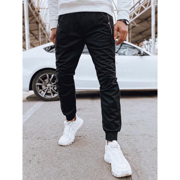 Pánske teplákové nohavice Farba čierna DSTREET 50685233