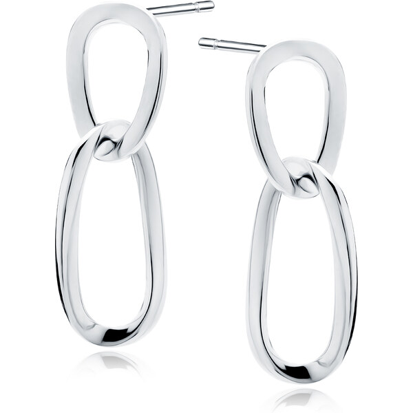 Olivie Strieborné náušnice REŤAZ 8456 50867730
