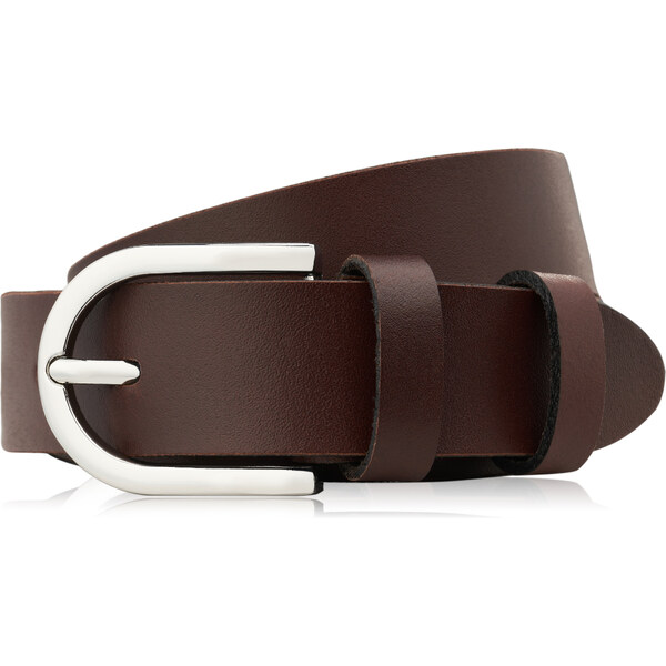 PAOLO PERUZZI Dámsky kožený opasok 90cm | hnedá PG-01-BRS-90 50482450