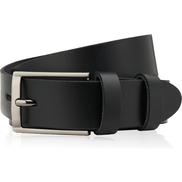 PAOLO PERUZZI Pánsky kožený opasok 120cm | čierna PG-03-BLBL-120 50482470