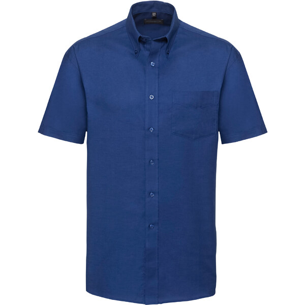 Pánska košeľa Oxford s vreckom a krátkym rukávom Russell 62678888