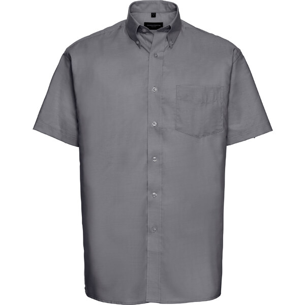 Pánska košeľa Oxford s vreckom a krátkym rukávom Russell 62678890