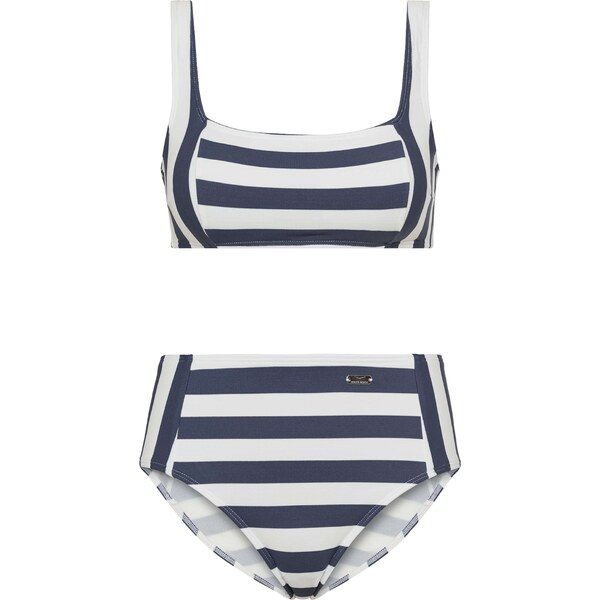 VENICE BEACH Bikiny námornícka modrá / biela 54250286
