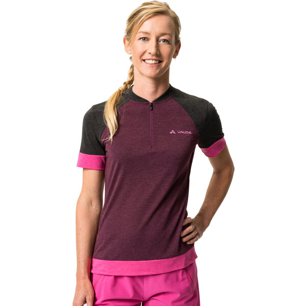 Vaude all-mountain dres, Altissimo Q-Zip, cassis, dámsky 50560152