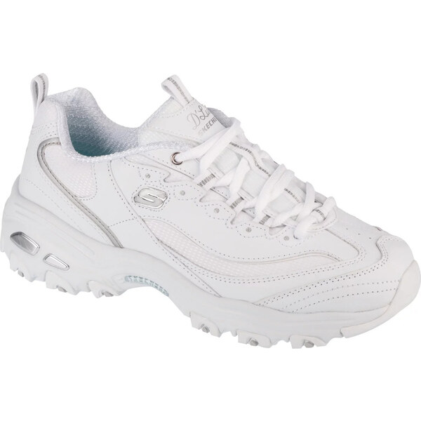 Biele tenisky na platforme Skechers DLites - Endless Dream 13151-WSL 52671002