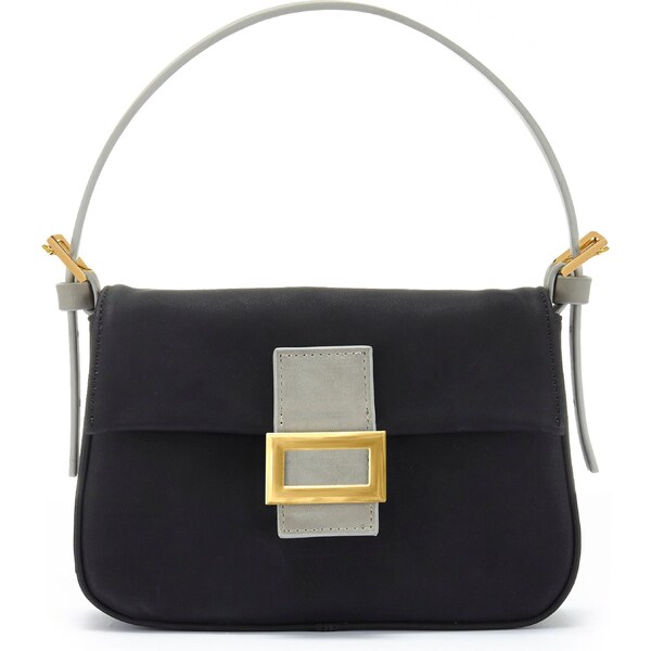 VIVANCE Kabelka zlatá / sivá / čierna 54259199