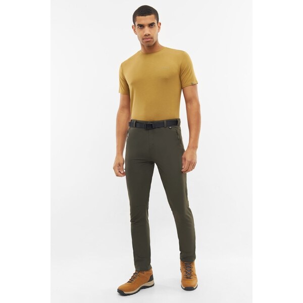 Viking Pánske outdoorové nohavice Expander zelená 50708833