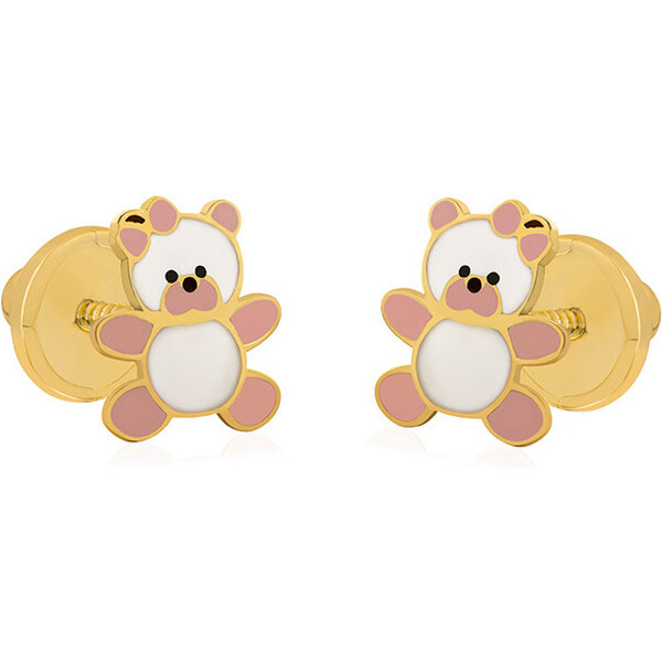 Brilio Hravé náušnice zo žltého zlata Medvedíci 14/168.521/17ROSA 66593951