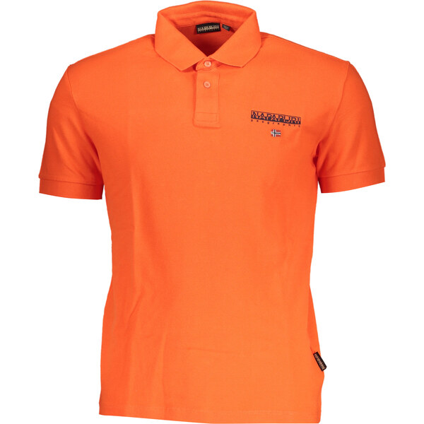 Pánske oranžové polo tričko Napapijri 64706442