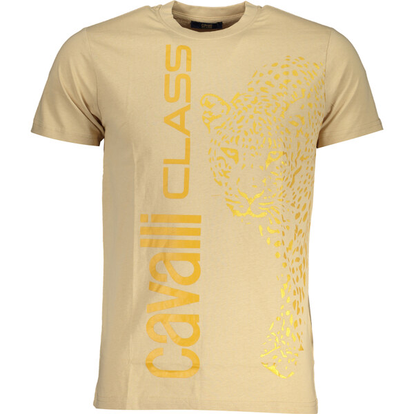 Pánske tričko Cavalli Class béžové 64707777