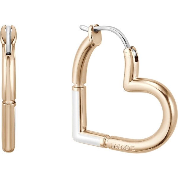 Lacoste Romantické bronzové náušnice Srdiečka Ines 2040330 66592049