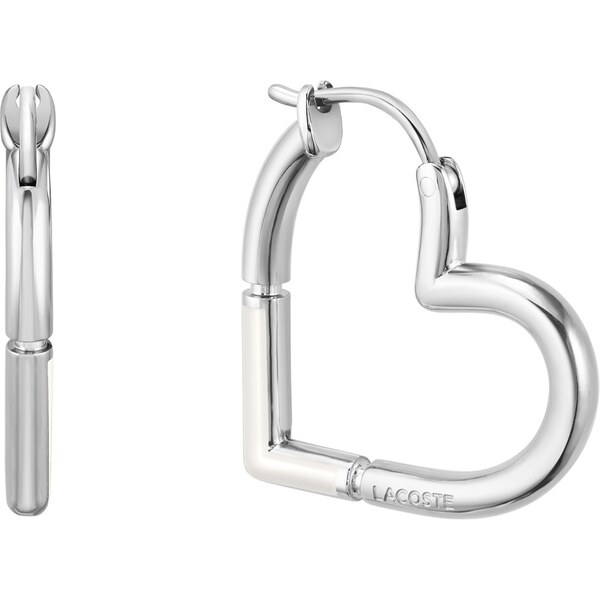 Lacoste Romantické oceľové náušnice Srdiečka Ines 2040356 66590615
