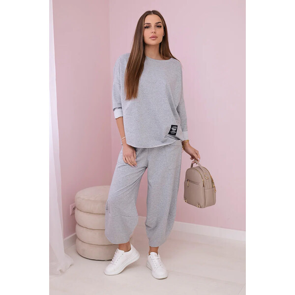Fashionweek Talianska pohodlná tepláková súprava K6171G 50736879