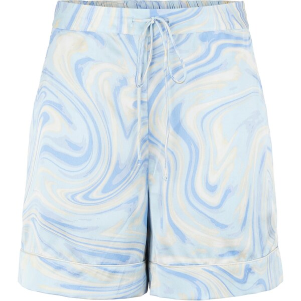 PIECES Nohavice krémová / pastelovo modrá / svetlomodrá / prírodná 54232860