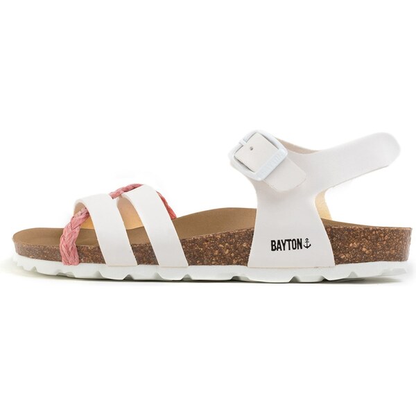 Bayton Sandále Hestia neónovo ružová / biela 54233726