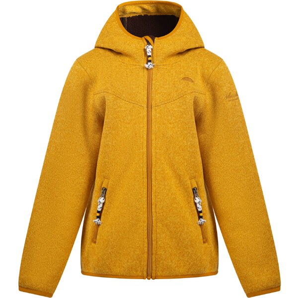 Schmuddelwedda Flisová bunda horčicová 54244380