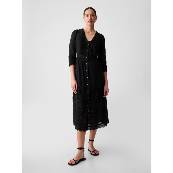 GAP Dámske Krajkové midi šaty 880359-01 66267251