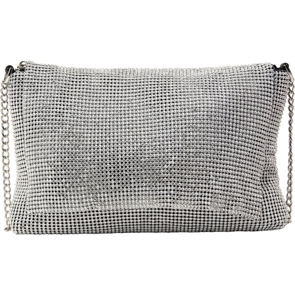 faina Listová kabelka strieborná 54254108