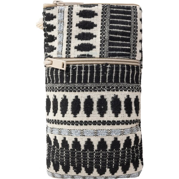 IZIA Taška cez rameno čierna / biela ako vlna 54256258