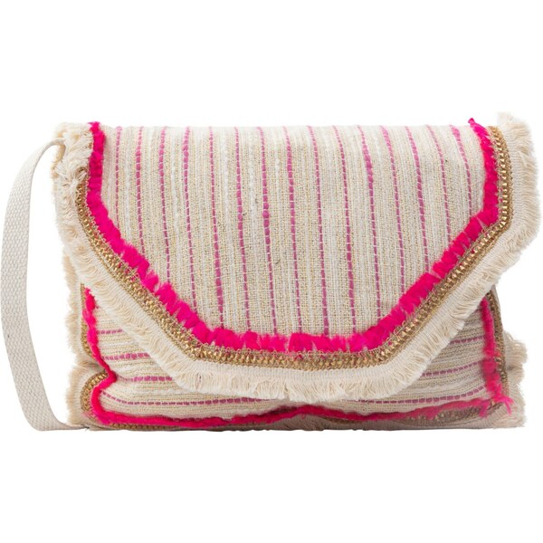 faina Taška cez rameno béžová / ružová 54631769