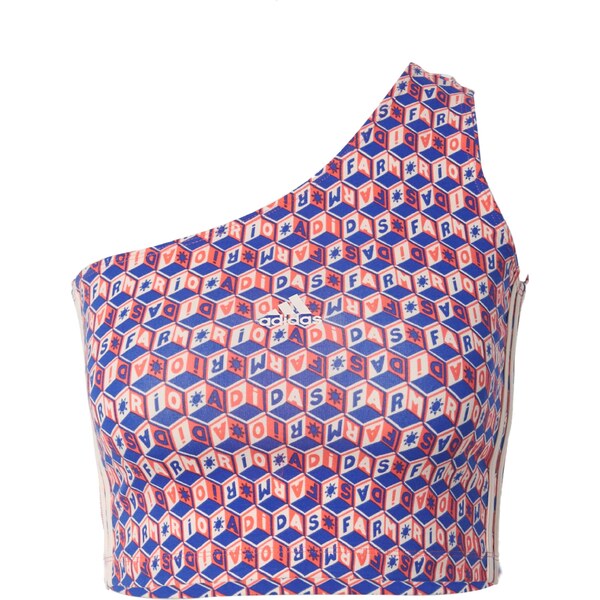 ADIDAS SPORTSWEAR Športový top Farm kráľovská modrá / lososová / 54256767