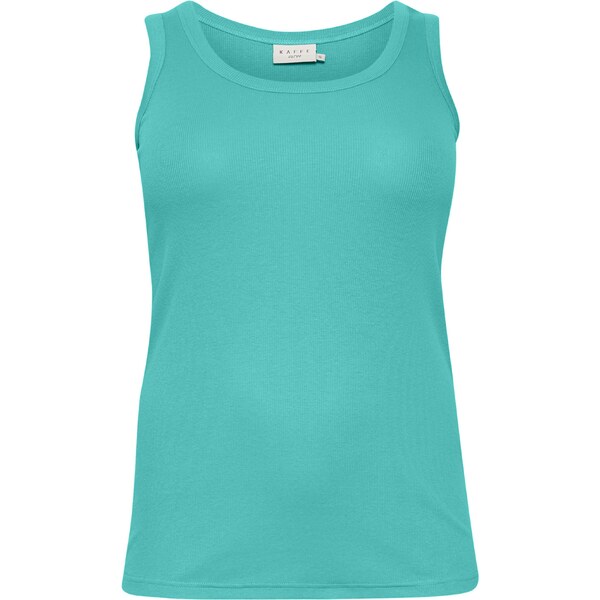 KAFFE CURVE Top tyrkysová 54256917