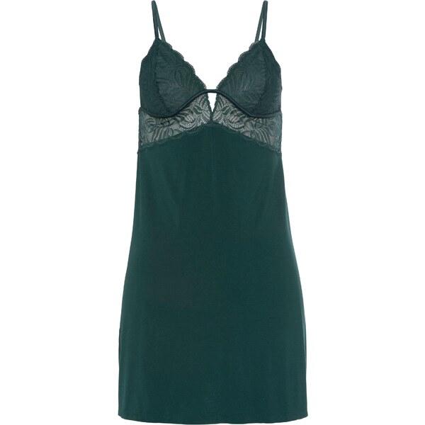 LASCANA Negližé tmavozelená 54261508