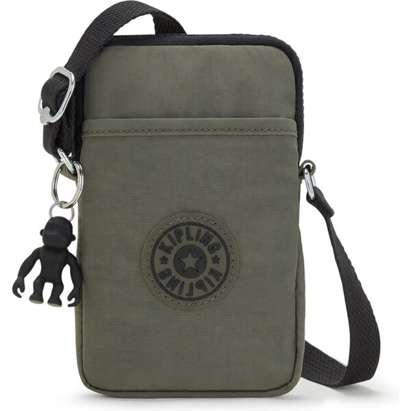 KIPLING Taška cez rameno Tally tmavozelená / čierna 54264336