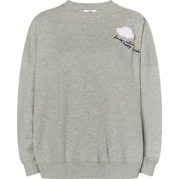 MYMO Mikina Biany sivá melírovaná / ružová / biela 54265577