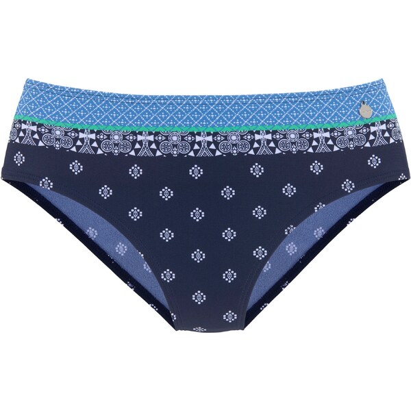 LASCANA Bikinové nohavičky modrá / námornícka modrá / zelená / biela 54267025