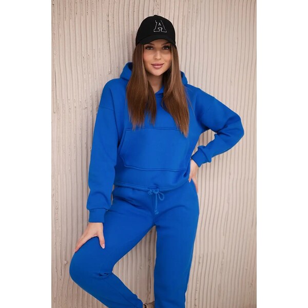 Kesi Insulated set with a sweatshirt with purple blue tie-up at the 60708325