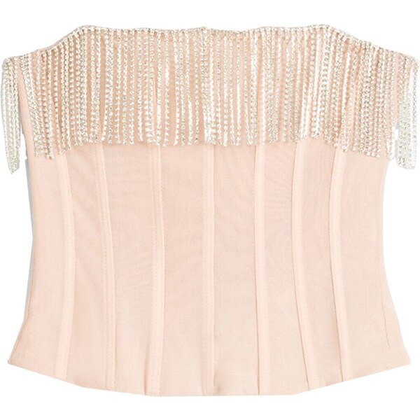 Bershka Top telová 54277230