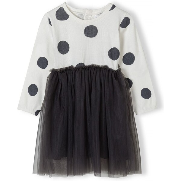 MINOTI Šaty čierna / biela ako vlna 54280894