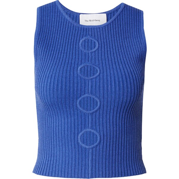 The Wolf Gang Vyšívaný top Lia kráľovská modrá 54281640