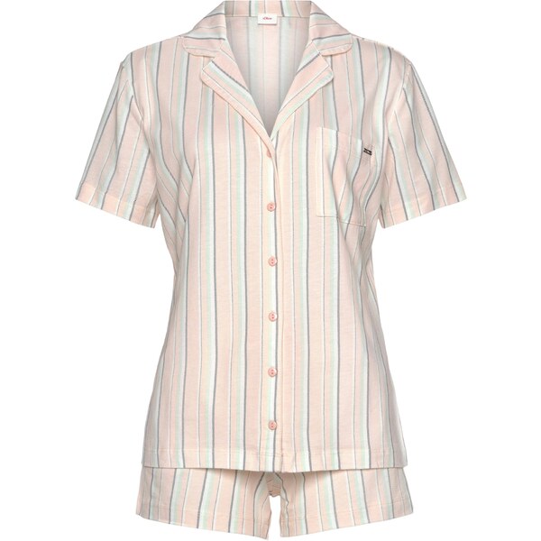 s.Oliver Pyžamo zmiešané farby / marhuľová 58519119