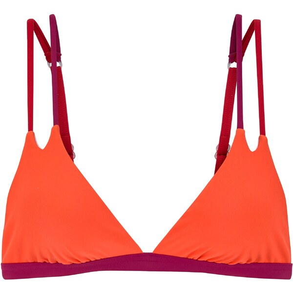 s.Oliver Bikinový top Yella farba lesného ovocia / neónovo oranžová 54293187