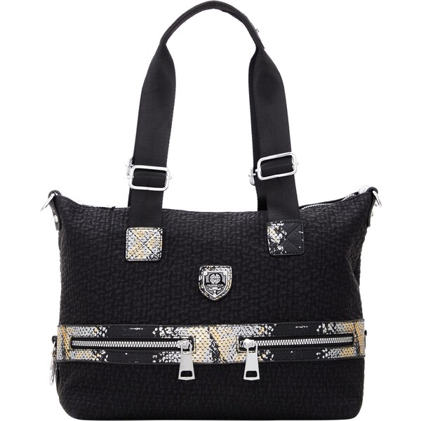 faina Kabelka na rameno žltá / čierna / biela 54297322