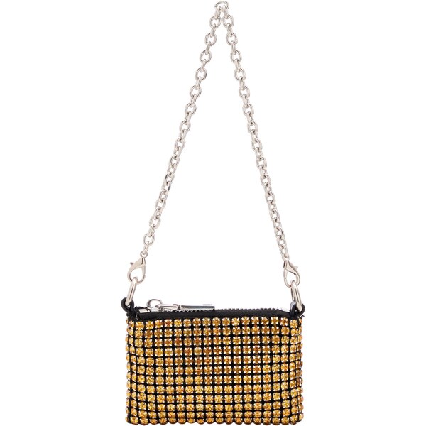 faina Taška cez rameno zlatá / čierna / strieborná 54297429