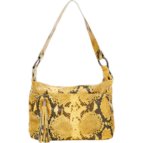 NAEMI Kabelka na rameno žltá / čierna 65791824