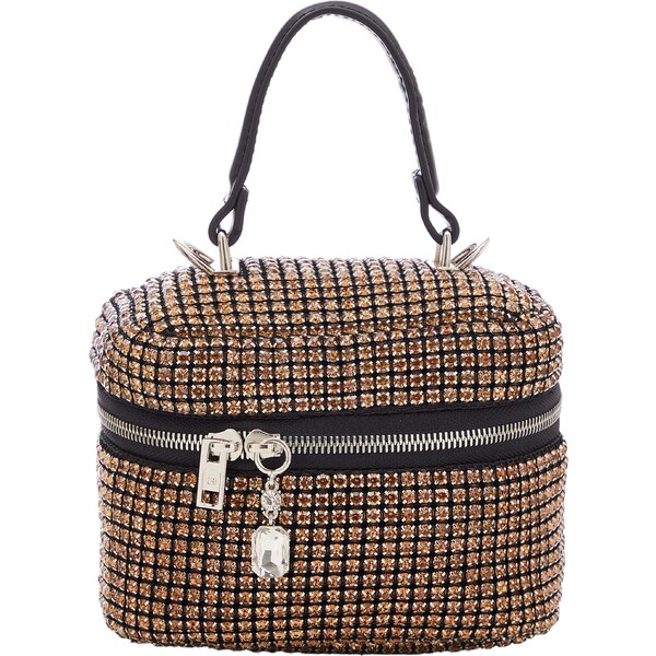 FELIPA Kabelka zlatá / čierna 54297591