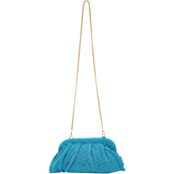 FELIPA Listová kabelka svetlomodrá / zlatá 56679554