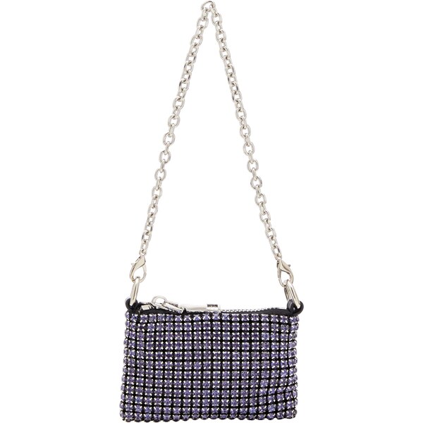 NAEMI Kabelka na rameno levanduľová / čierna 65791747