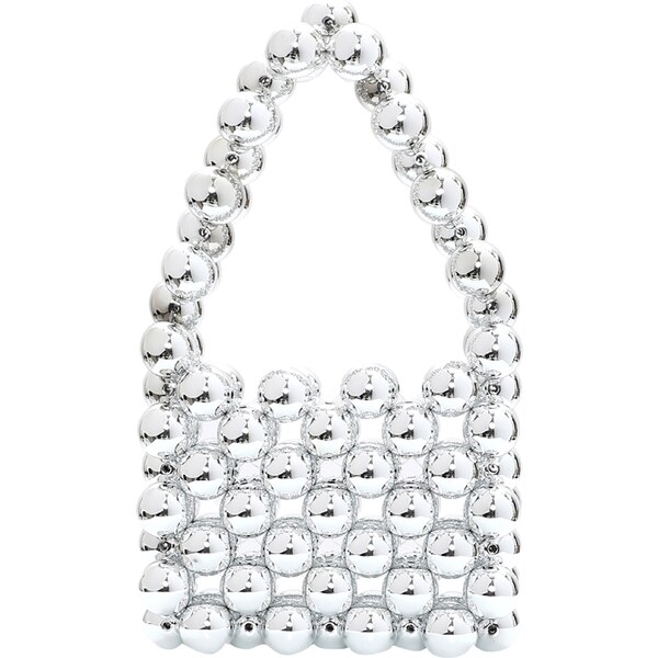 Koosh Kabelka strieborná 65791983