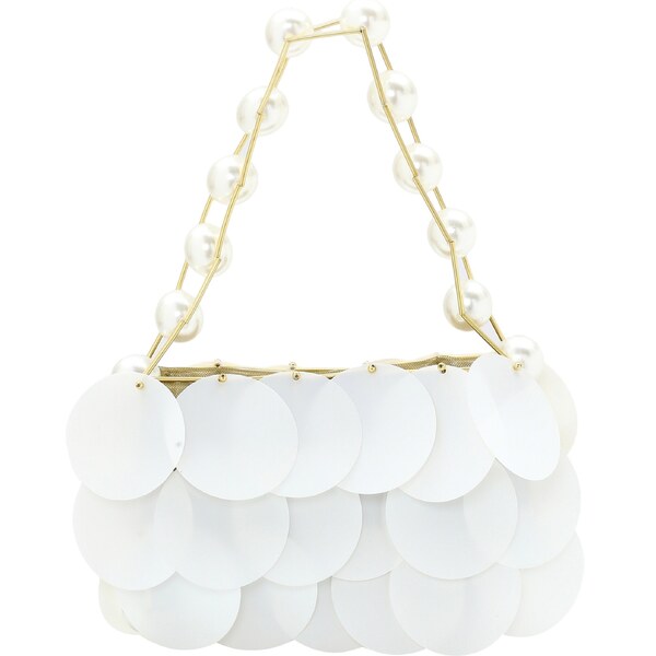 Koosh Kabelka biela ako vlna 65791917