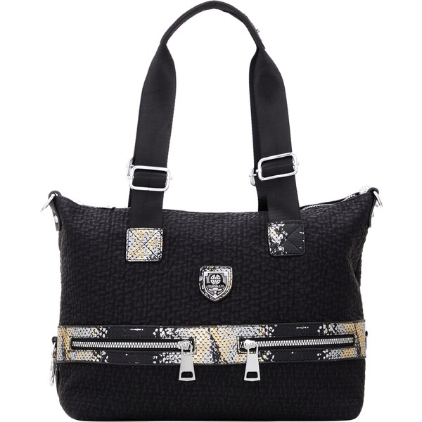 NAEMI Kabelka na rameno zlatá / čierna / strieborná 65791784