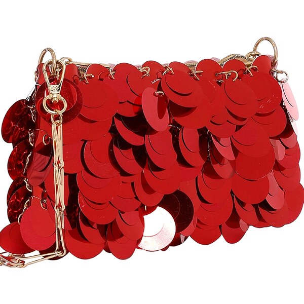 myMo at night Taška cez rameno zlatá / červená 56522899