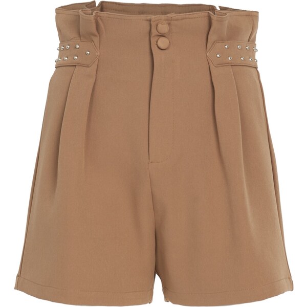 Influencer Plisované nohavice farba ťavej srsti 54301291