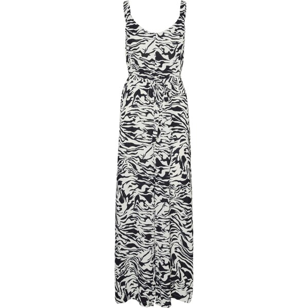 VERO MODA Overal ILONA krémová / čierna 54307414